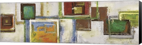 Framed Cubist Sequence Print