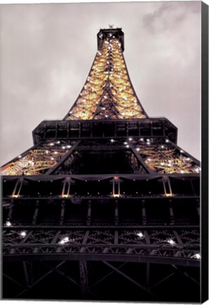 Framed Eiffel Lights Print