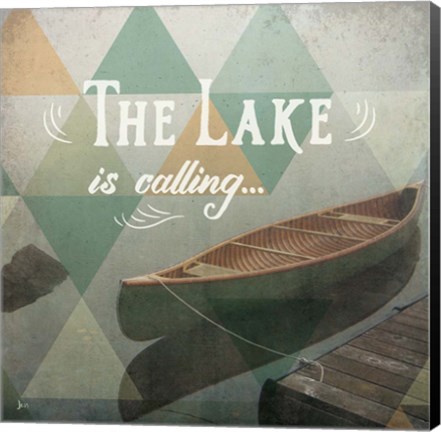 Framed Calm Waters II Print