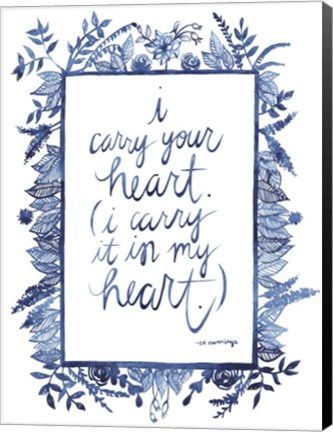 Framed Love Quote III Print