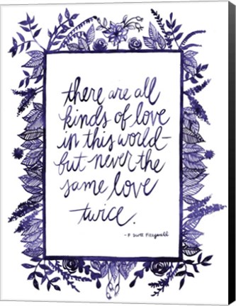 Framed Love Quote IV Print