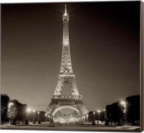 Framed Tour Eiffel I Print