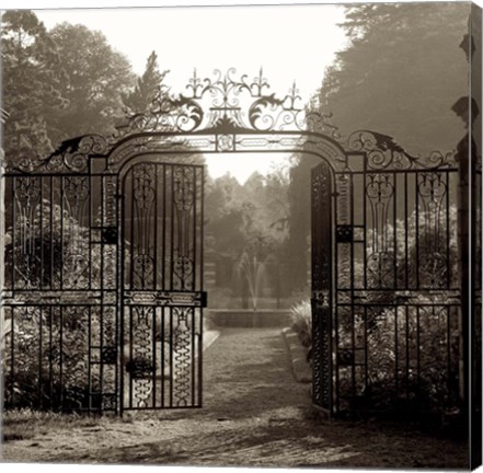 Framed Hampton Gates III Print