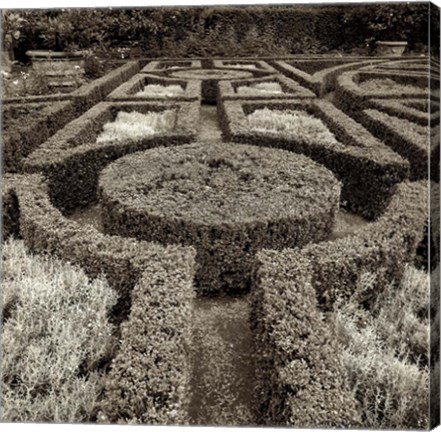 Framed Tuscan Giardini I Print