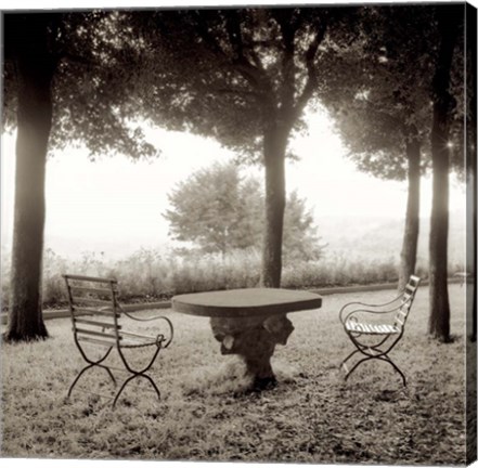 Framed Fiesloe Giardini I Print