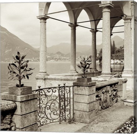 Framed Lombardy VII Print