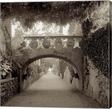 Framed Giardini Italiano VI Print