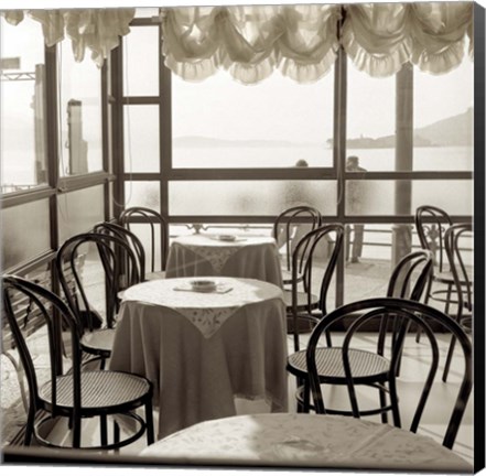 Framed Piedmont Caffe I Print