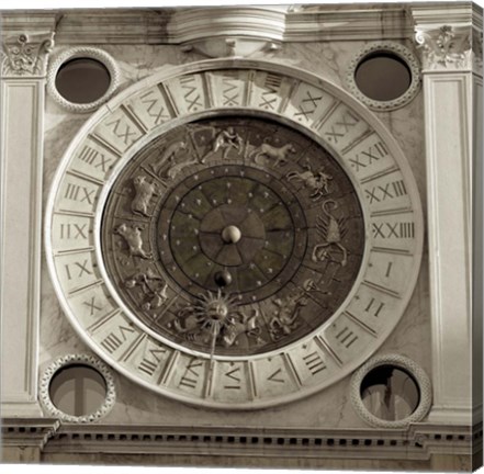 Framed Il Grande Orologio IV Print