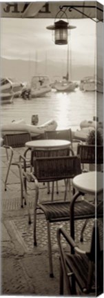 Framed Portofino Caffe I Print