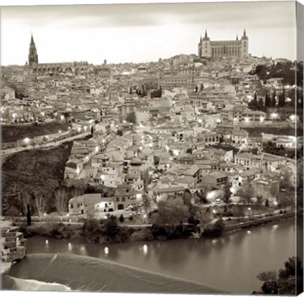 Framed Toledo I Print