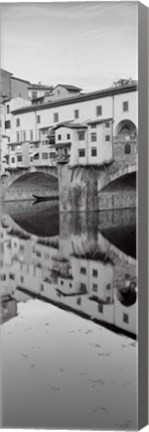 Framed Ponte Vecchio I Print