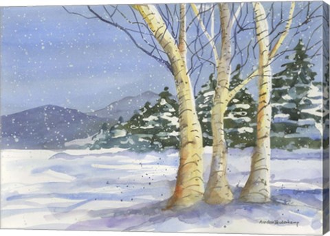 Framed Birch III Print