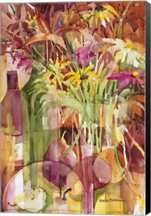 Framed Illusion Of Fall Print