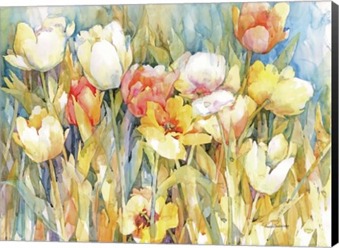 Framed Tulip Team Print