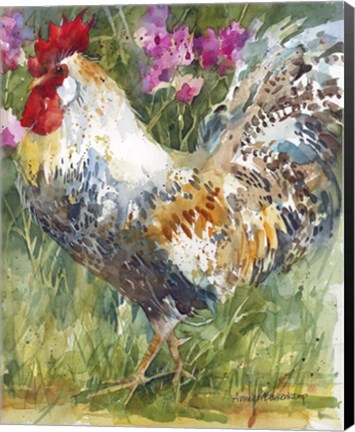 Framed Struttin His Stuff Print