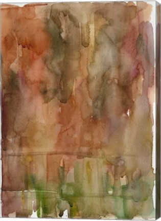 Framed Brown Background Print