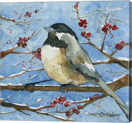 Framed Winter Acrobat Print