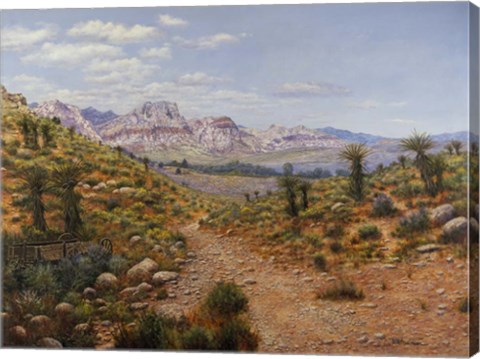 Framed Old Spanish Trail Print