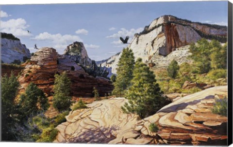 Framed Zion 2 Print