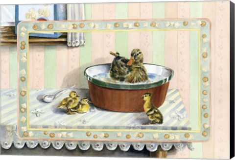 Framed Soup And Quackers Print
