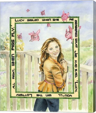 Framed When Pigs Fly Print