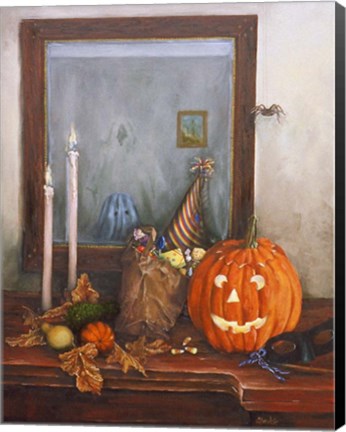 Framed Ghost Appeared Print