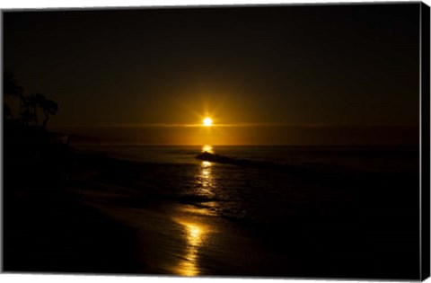 Framed Golden Sunrise Print