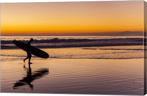 Framed Heading Home Print