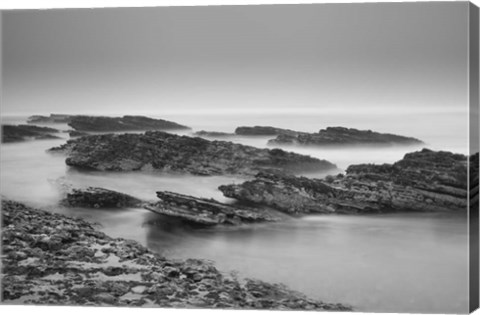 Framed Montana de Oro Rocks Print