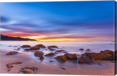 Framed Mussel Shoals Morning Print