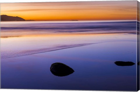 Framed Rincon Reflections Print
