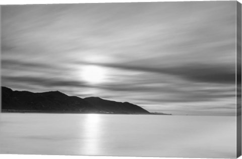 Framed Smooth Sunrise Print