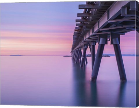 Framed Soothing Sunrise Print