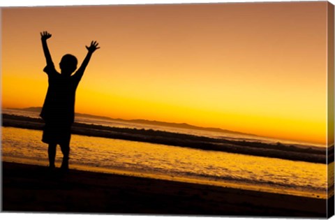 Framed Sunset Joy Print