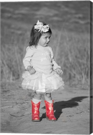 Framed These Boots Were Made for Walkin Print