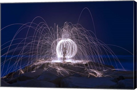 Framed Wool Ball Print