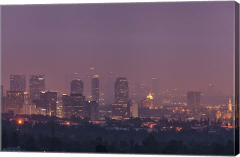 Framed LA&#39;s Early Morning Light Print