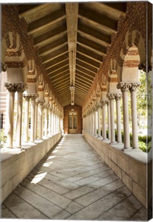 Framed USC Hall Color Print