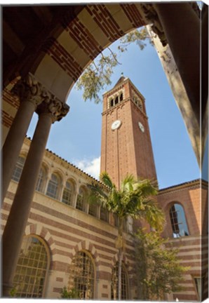 Framed USC Tower Print