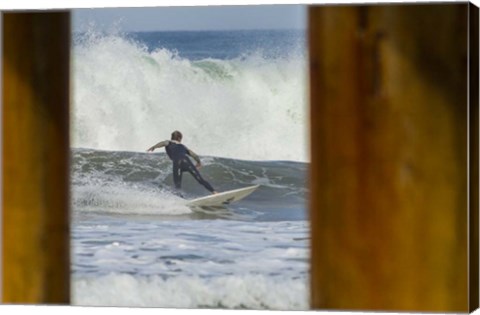 Framed View to the Splash Zone Print