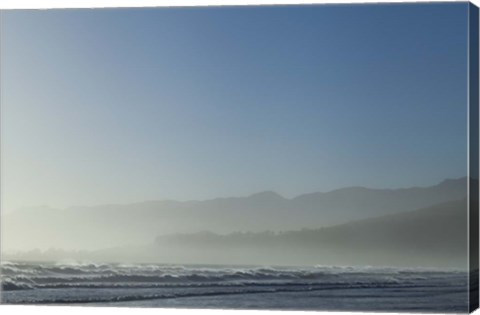 Framed Relax in Blue Print