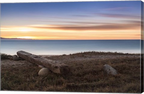 Framed Warm Winter&#39;s Eve Print