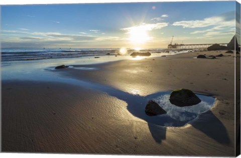 Framed Cloud Pool Print