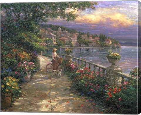 Framed Enchanting View Print