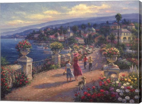 Framed Going Home Print