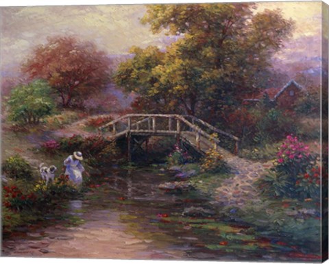 Framed Peaceful Juncture Print