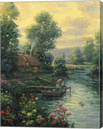Framed Lakeside Partners Print