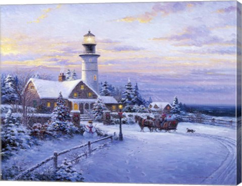 Framed Lighthouse 3 Print