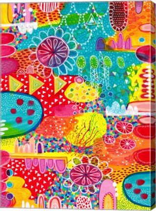 Framed Sunshine and Lollipops Print